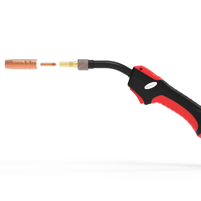 YESWELDER Flexible 100Amp 10ft MIG Welding Gun Torch Stinger, Replacement