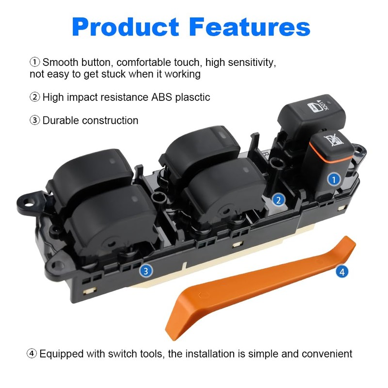 WMPHE Power Master Window Switch Compatible with Lexus ES300 V6