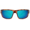 Abaco Edgewater Polarized Sunglasses - Tortoise/Ocean Mirror