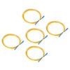 5PCS Optical Fiber Extension Cable Single Mode LSZH Sheath Fiber