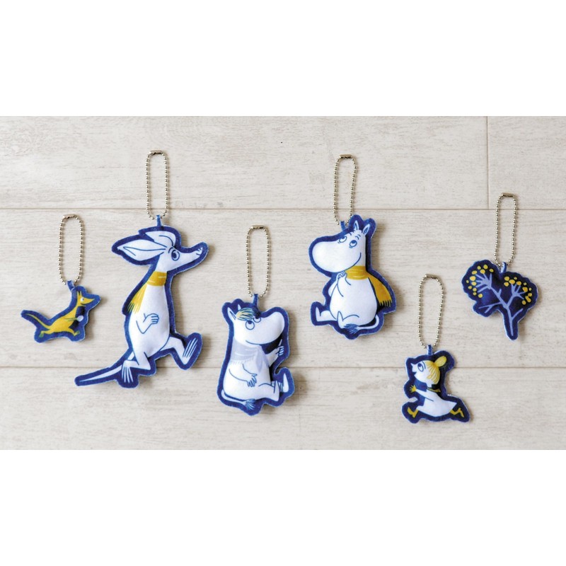 Hamanaka Craft Kit, Cut and Stick! Pre-Printed Handmade Ornament Moomin