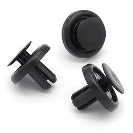 VVO Fasteners- Black Plastic Roof Lining, Headlining Sunvisor & Overhead Console Clips for Toyota C-HR, (Pack of 10)