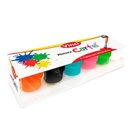 Pintura Vinci con 12 pzas, colores variados de 25ml c/u
