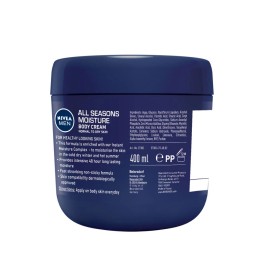 Nivea Men All Seasons Moisture Body Cream, 13.5oz (400ml)