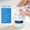 Pump Bottle Dispenser for Conditioner,17 oz Refillable Clear Lotion Jar