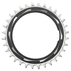 SRAM XX SL Eagle Transmission Thread Mount Powemeter Chainring Black/Silver, 32T, 0mm Offset/Super Boost