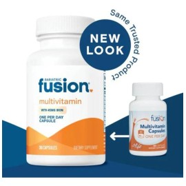 Bariatric Fusion Multivitamin Capsules One Per Day 30 Caps, Apoyo diario en la absorcin de nutrientes, diseado para personas post-baritricas.         