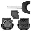 OcioDual 2 Button Key Shell Compatible with Nissan Micra Almera