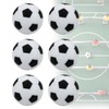 DHWEKU Set of 6 table football balls, high quality quiet