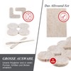 Felt Gliders Pattern – Lots of Beige, Floor Protection, Legs,