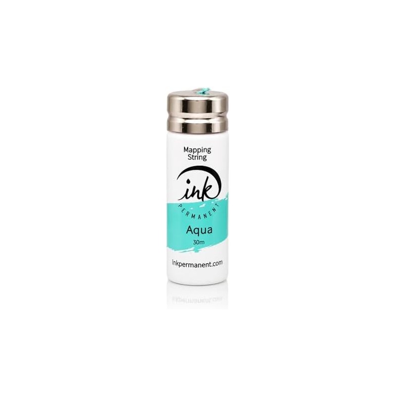 Hilo de mapeo de cejas blanco permanente de tinta Botellas