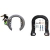 J&C JC-058CLB SI Ring Lock with Bracket, Silver