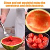 Eniyou Watermelon Cutter 2-in-1 Watermelon Cutter Fork 2-in-1 Watermelon Fork