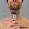 Brookstone - 3 Head Rotary Shaver, Precision Shave, Cutting-Edge Design,