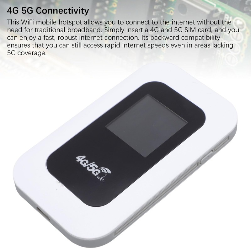 Dpofirs Unlocked Portable WiFi Hotspot, 300Mbps High Speed 4G LTE
