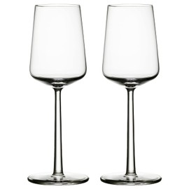 【正規輸入品】 イッタラ エッセンス ホワイト ワイングラス 約330ml ペアセット (2個入り) 結婚祝い プレゼント1008567