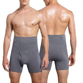 【MOMONGA】Belly Warmer Boxers, Belly Warmer Boxers, Cold Protection, Men's Front Opening j1-23, red, 3XL