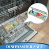 Viscogrip Dishwasher Basket for Small Items, 304 Stainless Steel Dishwasher