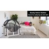 ZXPLO Safety Pop Up Crib Tent Cover to Keep Toddler