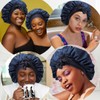 Satin Hair Cap for Women, Double Sided Silk Bonnet for