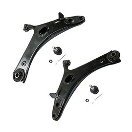 2 New Front Lower Control Arms With Ball Joints Compatible With 2009-2013 Subaru Forester; 2011-2014 Impreza WRX; WRX Replaces OEM # 20202SC011, 20202SC002