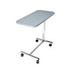 Lumex Modern Overbed Table with Wheels,28-41" Adjustable Height for Hospital