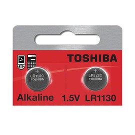 Toshiba LR1130 189 Alkaline 1.5 Volt Battery (2 Batteries)