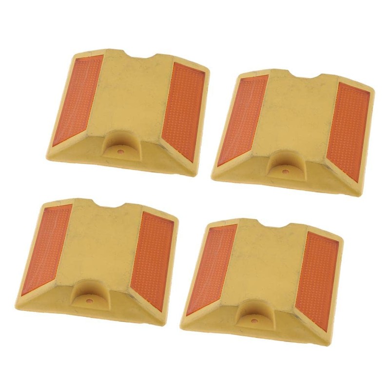 Perfeclan 4 x Reflective Marking Nail Parking Marking Nail Road