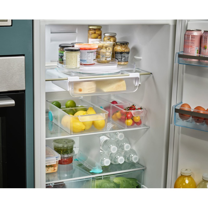 Joseph Joseph 851664 Refrigerator Storage, Refrigerator Organization, Under Shelf Storage,