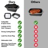 New LARGE Collapsible BBQ Prep Tub wtih LOCKING Lid &
