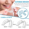 4 Pieces 2 Sizes Night Grinding Splint Soft Material Comfortable