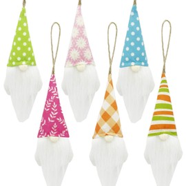 Spring Easter Ornaments for Tree Gnomes, Christmas Tree Decorations Hanging Ornaments for Plush Stuffed for Holiday Home Indoor Outdoor Decorations