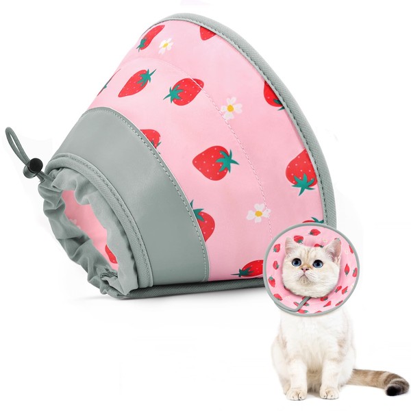 GoGoPaw GoGoPaw Cat Cone, Adjustable Cat Cone Collar Soft to