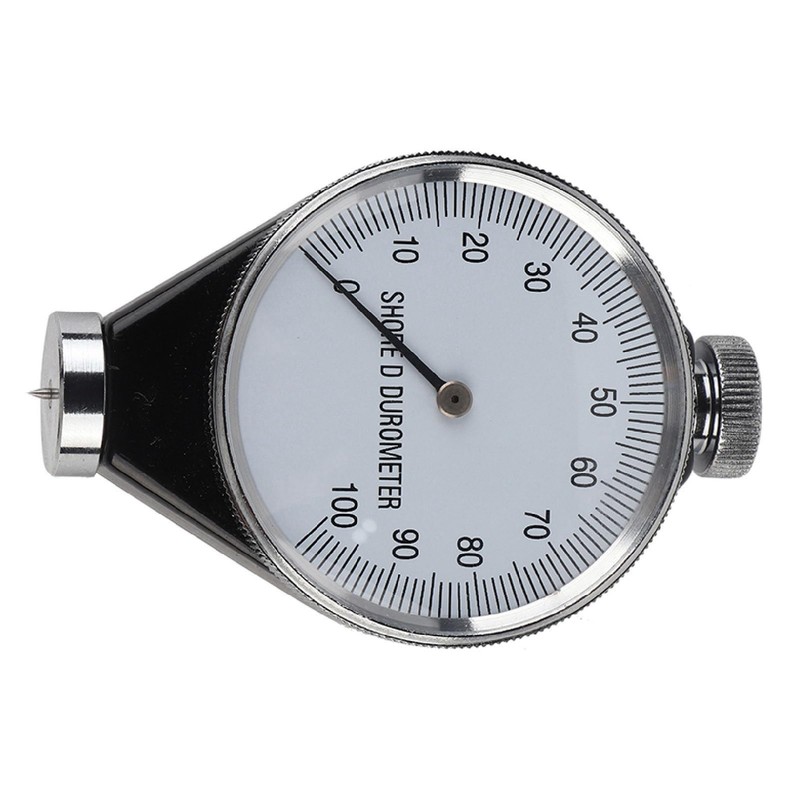 Tire Durometer Hardness Tester Meter for General Rubber, Hard Rubber,Resin,Plastic,