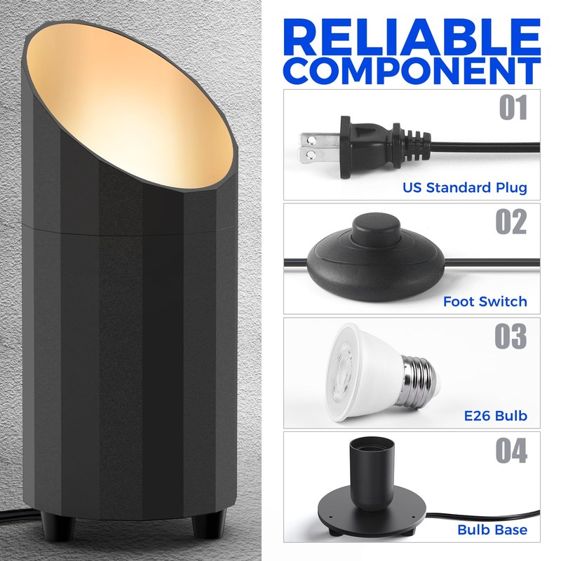 Barrina Uplighting Indoor Spotlight, 2700K E26 Bulb, 2 in 1