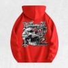 Skull Peace Graphic Hoodie 100% Cotton US Warehouse 6 ColorsColor: