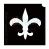 Glimmer Body Art Glitter Tattoo Stencils - Fleur De Lis (5/pack)
