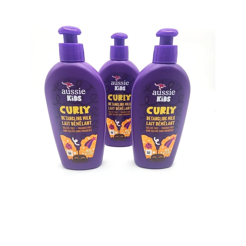 Aussie Kids Curly Hair Detangling Milk – 6.7oz Leave-In Conditioner