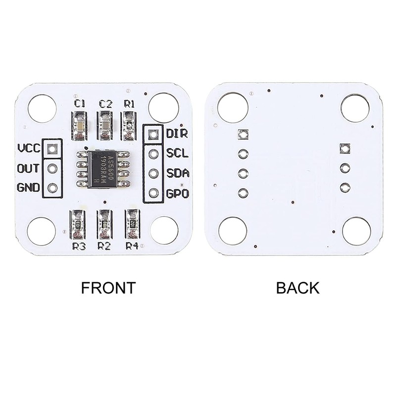QCCAN 6PCS High Precision AS5600 Magnetic Encoder Magnetic Induction Angle