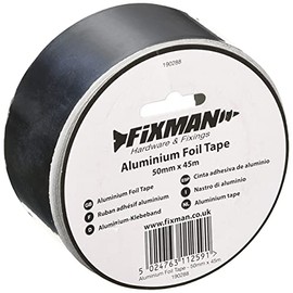 Fixman 190288 Aluminium Foil Tape 50 mm x 45m