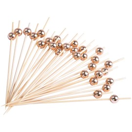 Cocktail Picks, 100PCS Toothpicks for Appetizers and Charcuterie Cups, Appetizing Skewers for Fruits Burgers Party Decoration - 4.7 inch