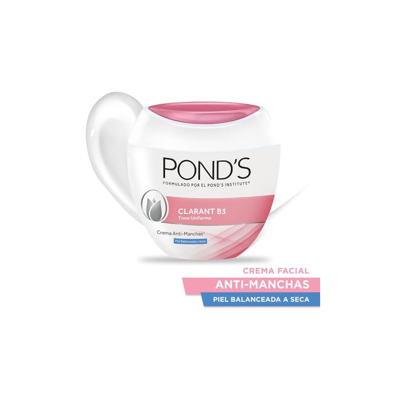 Pond's Crema Facial Anti-manchas Clarant B3 Piel Balanceada a Seca