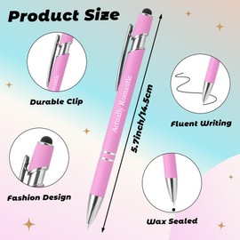 6Pcs Inspire Gifts Merch for Music Fans, Multicolor Cute Ballpoint Pen Sets for Showgirl, Women, Nurse, Teacher Gifts for Office Birthday Party Supplies Christmas Stocking Stuffers Gift for Girls