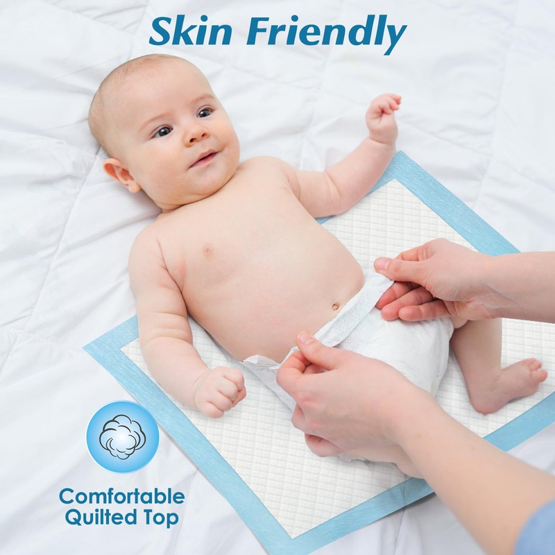 Wowflash Super Absorbency Disposable Diaper Pads for Baby, Puppy and