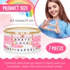Landical 7 Pcs Friendship Bracelets for Women Teen Girls Preppy