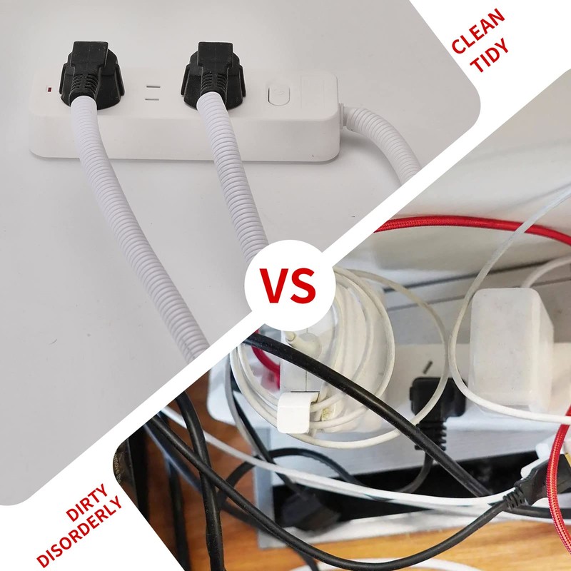 30ft Dog Cat Cord Protector Electric Wires Covers Wire Loom