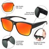 URUMQI Polarised Sunglasses Men Women UV400 Protection Oversized Square Sunglasses