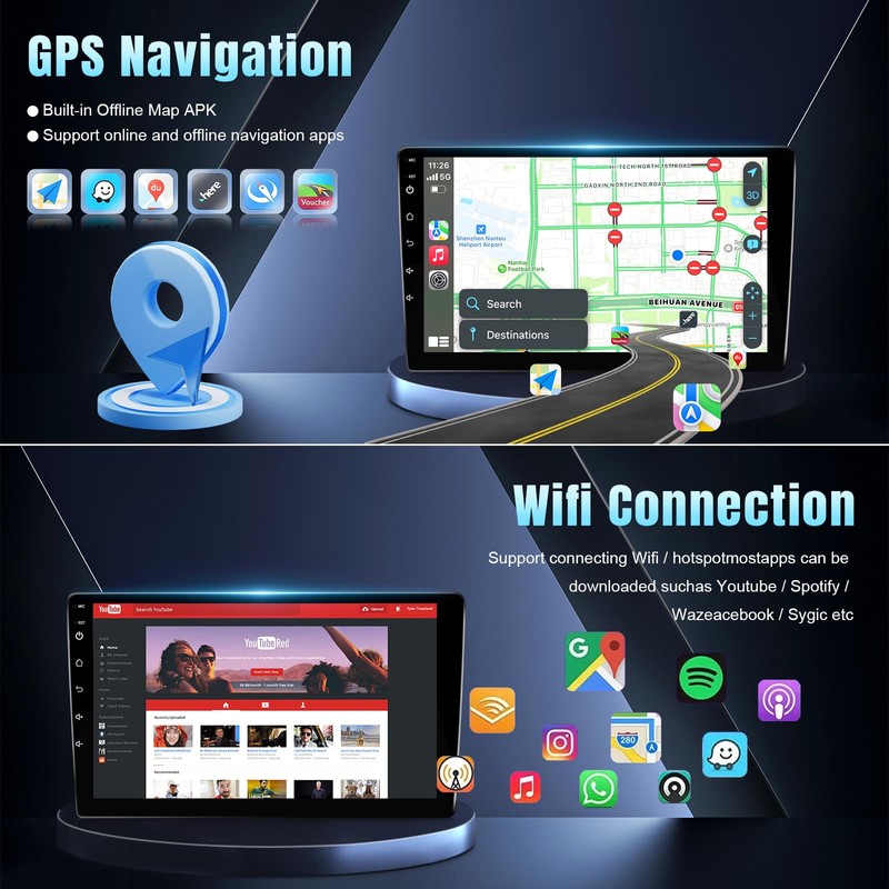 Leadfan Android Car Radio for Honda Civic 2013 2014 2015