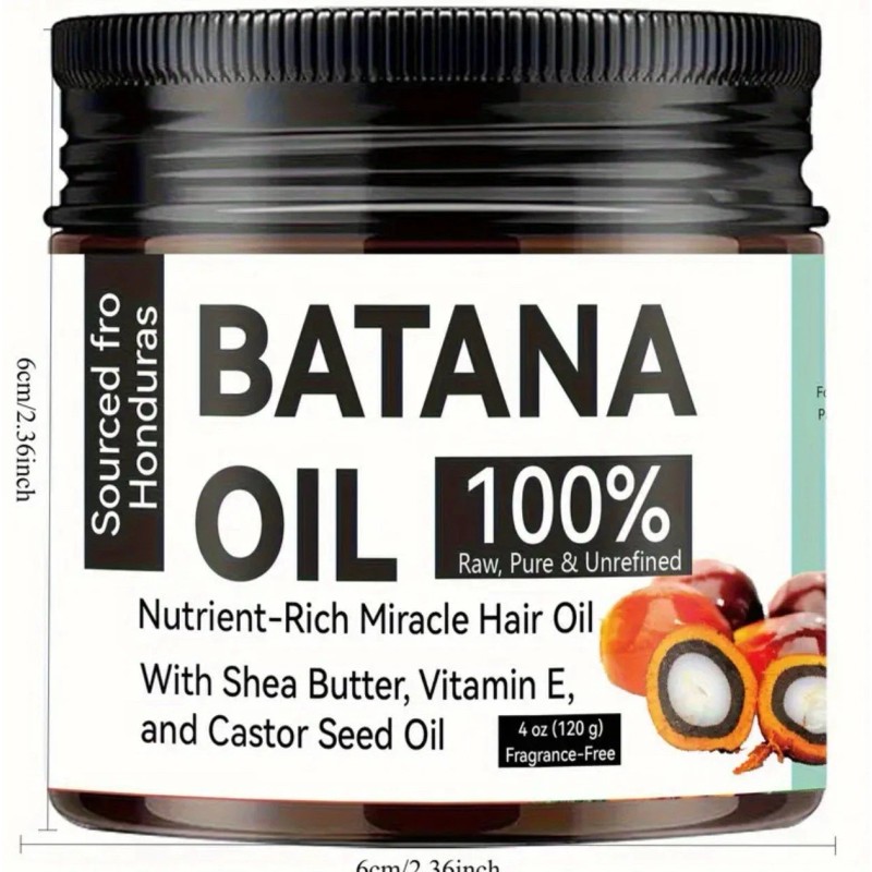 100% Pure 2 Pack Batana Oil 100% Pure Raw Unrefined