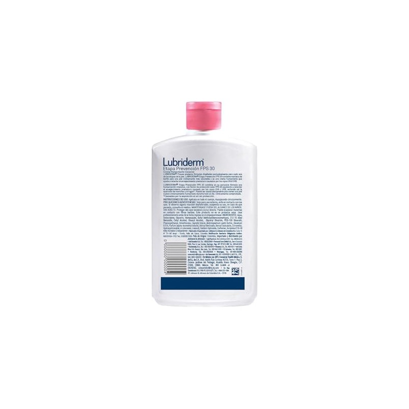 LUBRIDERM Crema Corporal Prevención 400 ml